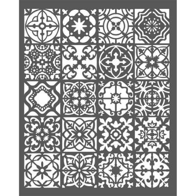 Stamperia Thick Stencil - Azulejos